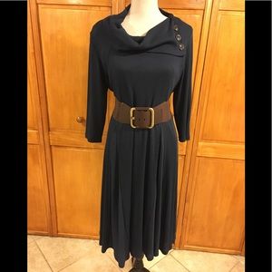 Laura Scott Deep Blue dress